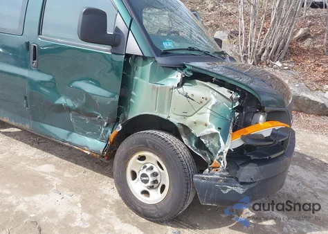 2013 GMC Savana 2500 Work Van z USA, uszkodzony, nr VIN 1GTW7FBA5D1162169